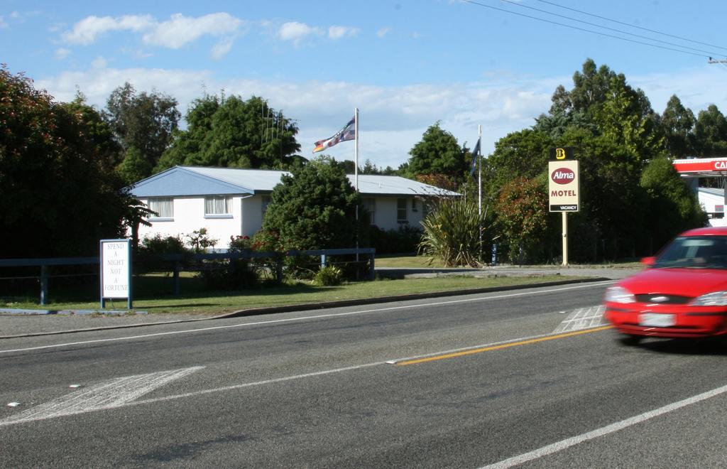 Alma Motel Oamaru Kültér fotó